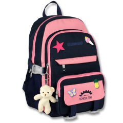 5074 Cennec Çok Bölmeli Okul Sırt Çantası