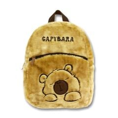 5247 Capybara Kahverengi  Peluş Sırt Çantası