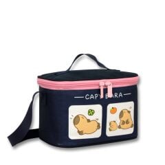 6213 Capybara Laci Çok Cepli Termal Besl. Çantası